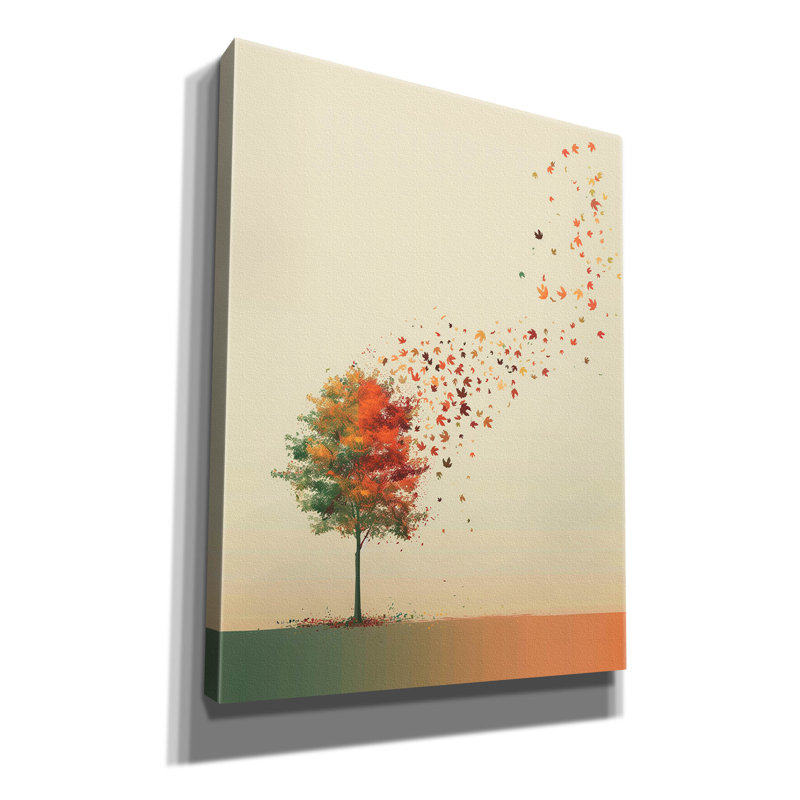 "Epic Graffiti" A Leaf's Journey "par r3darch0n, art mural sur toile, H 34 po x l 26 po x P 1,5 po