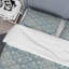 Damas gris - ensemble de housse de couette abstrait - microfibre de polyester
