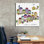 «O Little Town» par Elle Media Group, art mural sur toile, 37 po x 37 po