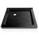 36" W x 36" D Double Threshold Black Shower Base