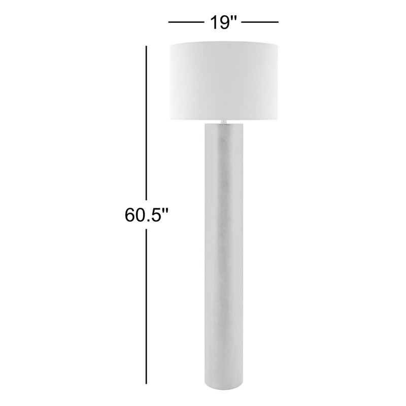 Lampe sur pied Satie Natureza, Beige