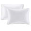 Couvre-lit réversible - blanc, intérieur en coton confortable, design attrayant, s'adapte bien aux matelas, confort prélavé facile à nettoyer, motif ajoutant du style, facilement lavable