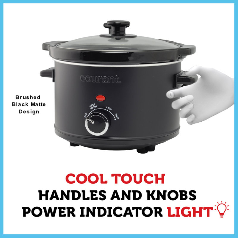 Courant Slow Cooker, 5 qt.