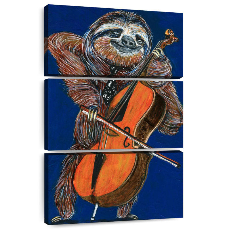 Brampt Slow Yo Ma, 57" H x 36" W