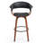 Lysha Swivel Upholstered Counter Stool-426367070