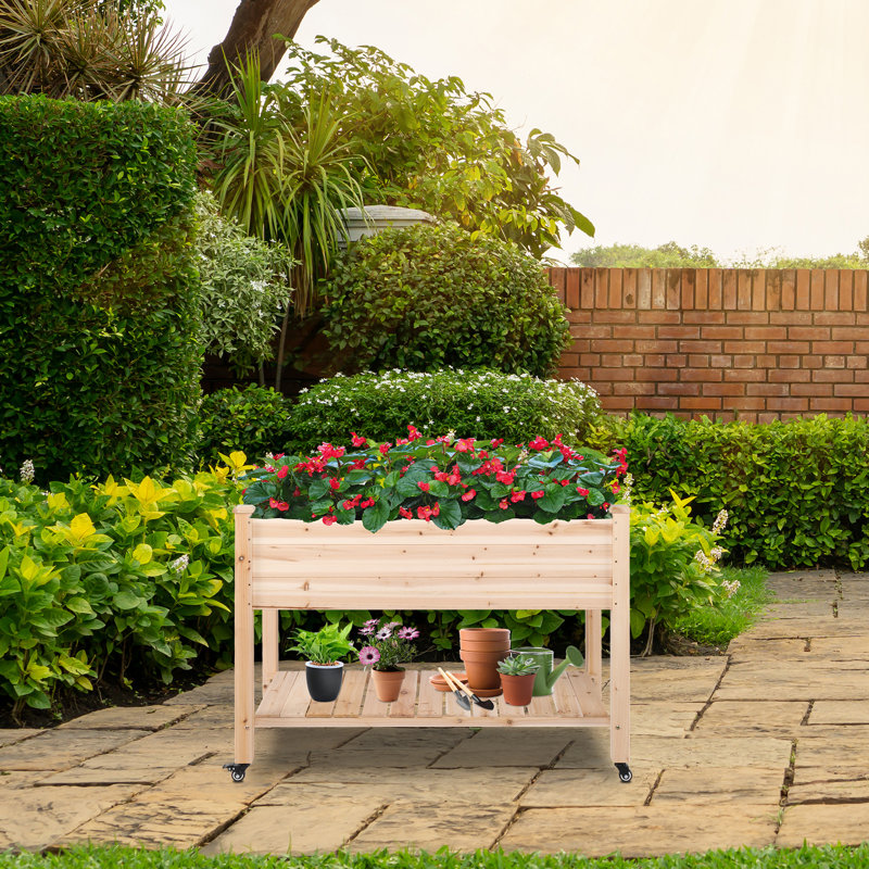 Jaydus Wood Elevated Planter