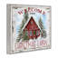 «Christmas Cabin Welcome», estampe numérique par Creatif Belle-2130902486-2130902490