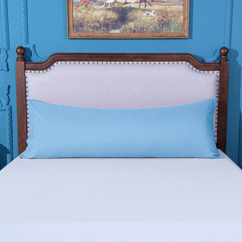 Luxe Microfiber Cover Body Pillow, Aqua