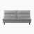 100% polyester gris est en rupture de stock