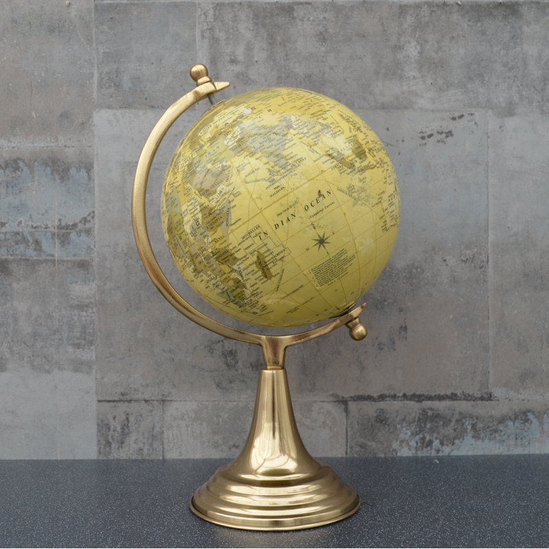 Plastic / Acrylic Tabletop Globe, 30cm H x 20cm W x 20cm D