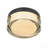 6-Inch Black Inegrated Led Flush Mount-1013861105