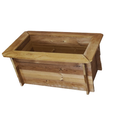 Claunch Raised Flower Bed Thermally Modified Wood