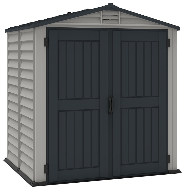 Storemate Plus 6 ft. 3 in. W x 6 ft. 3 in. D Plastic Storage Shed