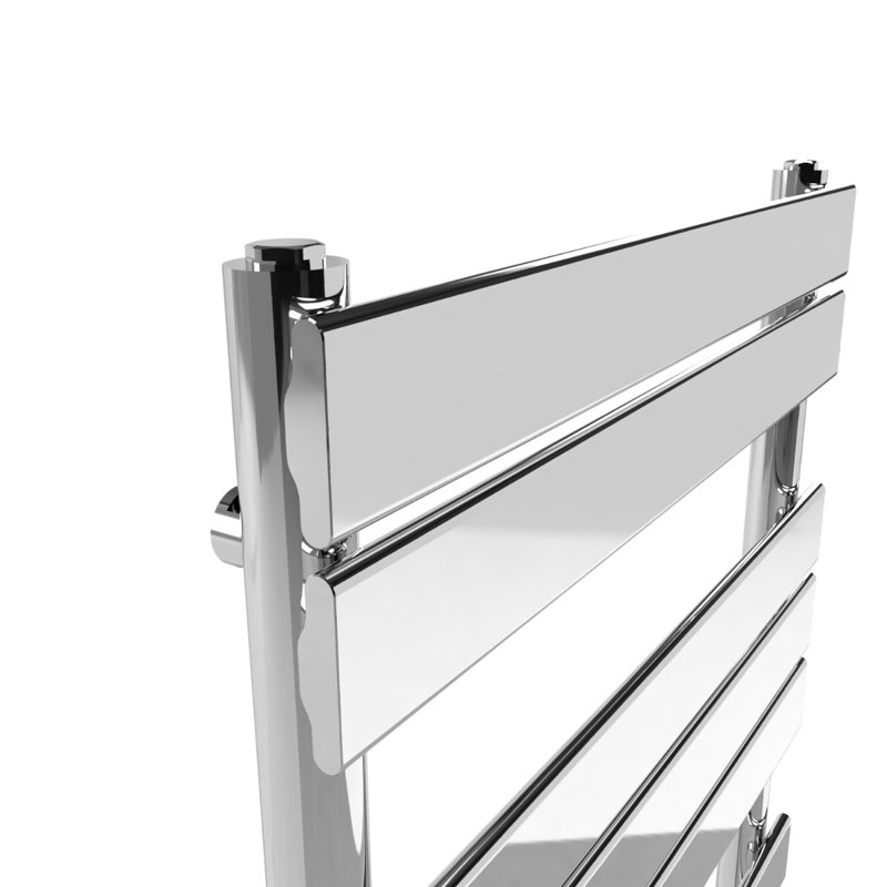 Designer Radiator, Silver, 47cm H x 19cm W x 4cm D