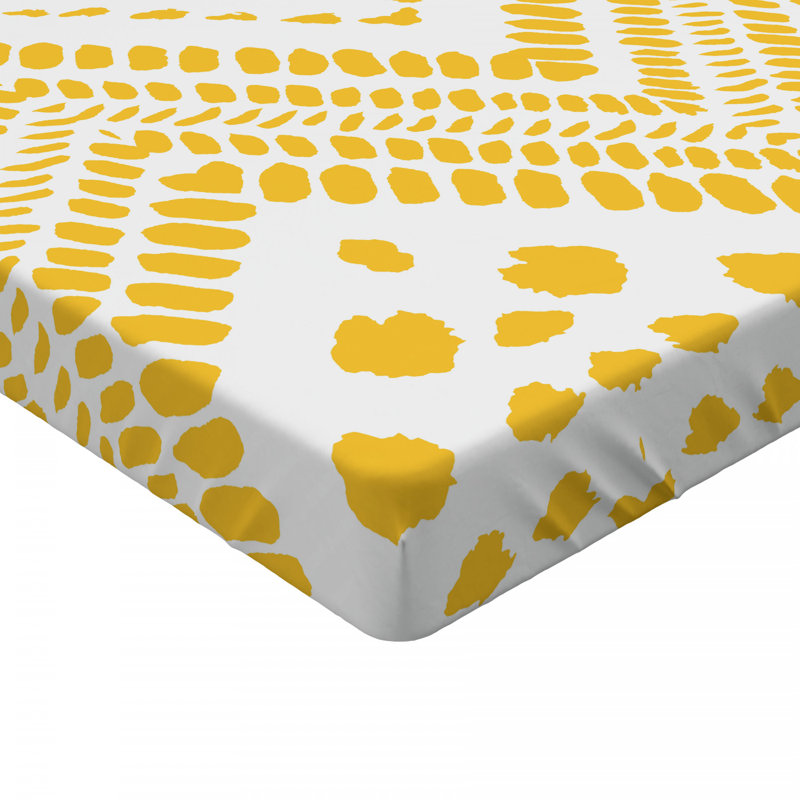 Microfiber Chevron Fitted Sheet, Full Fitted Sheet