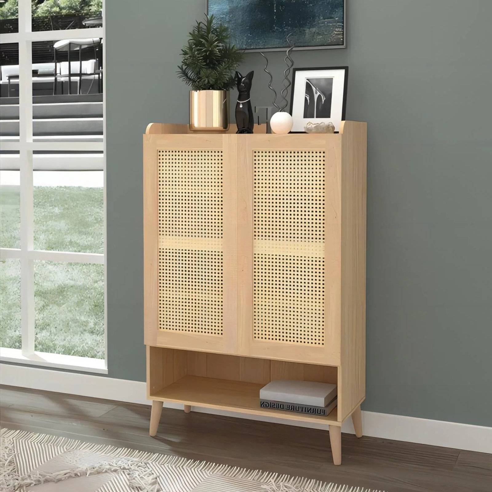 Bayou Breeze Anarie Accent Cabinet | Wayfair