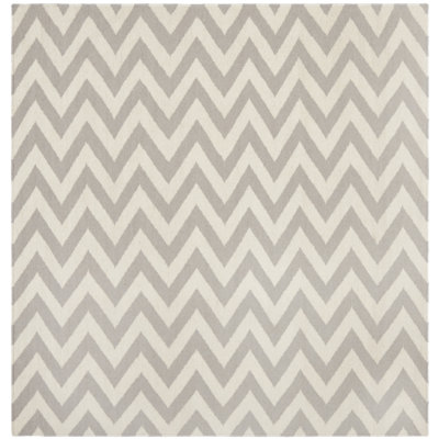 Mars Chevron Wool Hand Woven Area Rug