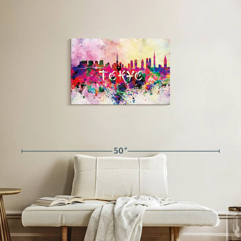 Sireci Festive Modern Tokyo, 20" H x 30" W