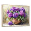 Hortensias dans un vase rustique - hydrangées, art mural-182976066-72721597-72721596