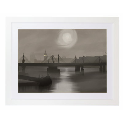 London In Fog by Richard O'Neil - Print