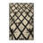 Machine Washable Oryn Praying Mantis Traditional Trellis Rug in Beige  Binding-280812556