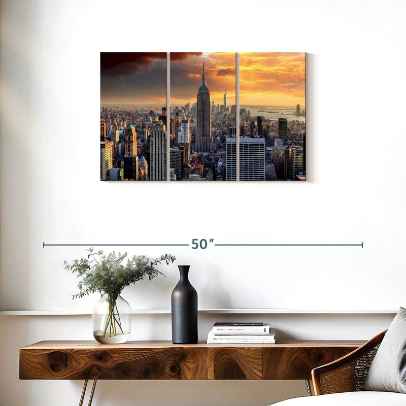 Sireci Metropolitan NYC, 20" H x 33" W