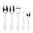 Yesenia 18/0 Stainless Steel Satin/Mirror 45 Pieces Flatware Set