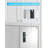 Commercial Cool 18.9 Cu. Ft. French Door Refrigerator, 33 Inch Wide Refrigerator with 2 Bottom Mount Freezer Drawers, Frost Free, LED Lighting, Digital Temperature Control, CCRF1890KW, White-123767405