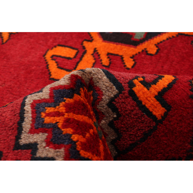 Tapis rouge nouvel âge 4 pi 8 po x 7 pi 4 po Ayveon