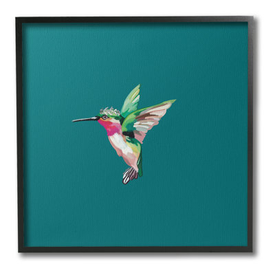 Colibri avec couronne, estampe numérique par Amelia Noyes