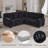 L-Shaped Sofa With Pull Out Sofa Bed, Sleeper Sofa Couch Bed With Storage Seat, 5 Seat Sectional Sofa Bed With Usb, Sectional Sofa Couch For Living Room, Apartment, Charcoal Grey-1332266735