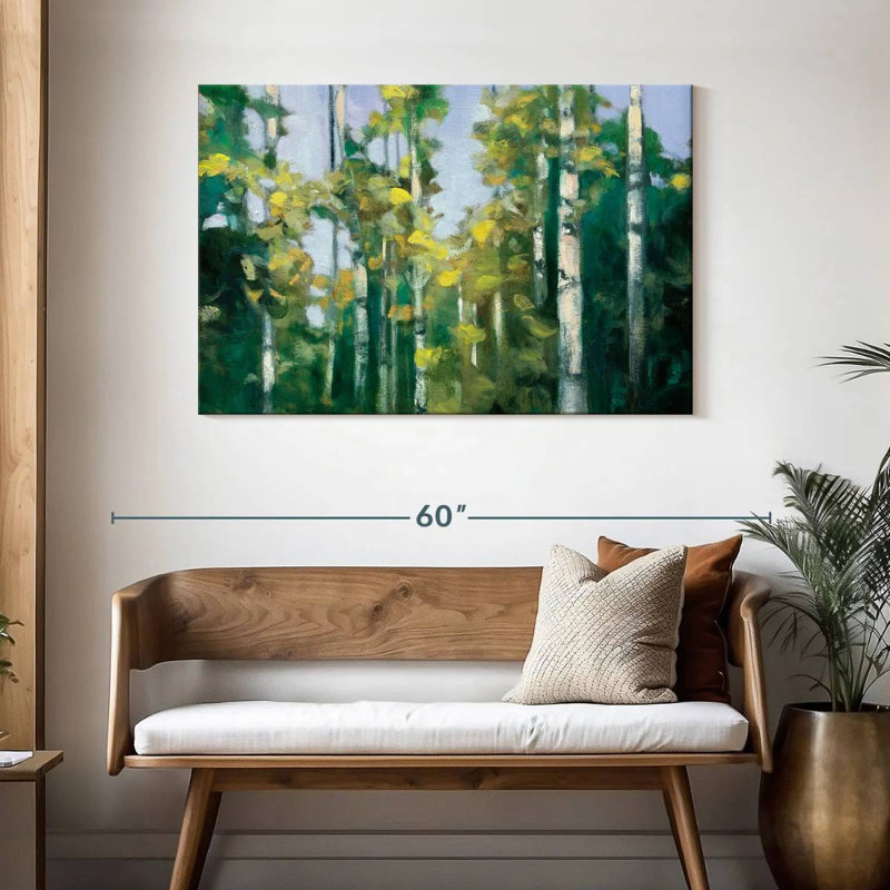 Alvord Birches, H 30 po x l 45 po