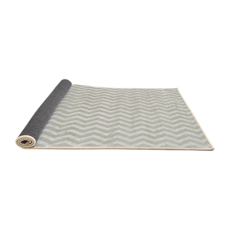 Tapis gris Alara, Rond 5 pi