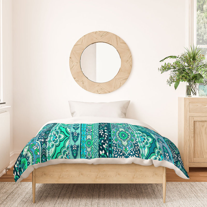 Farah Stripe Damask Duvet Cover, Twin/Twin XL Duvet Cover