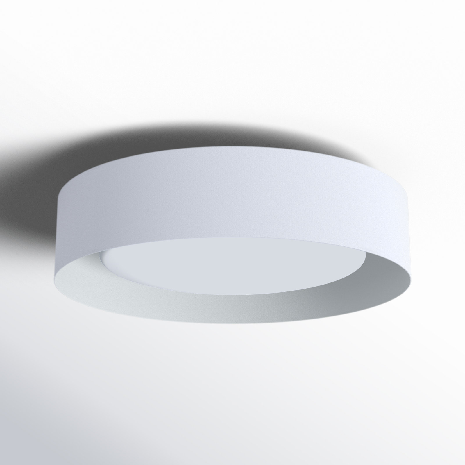 Savita 15.7" Flush Mount, White