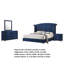 Ensemble de chambre à coucher 4 pièces Giya-114566292-114566293
