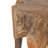 Cypress Natural Teak Wood End Table