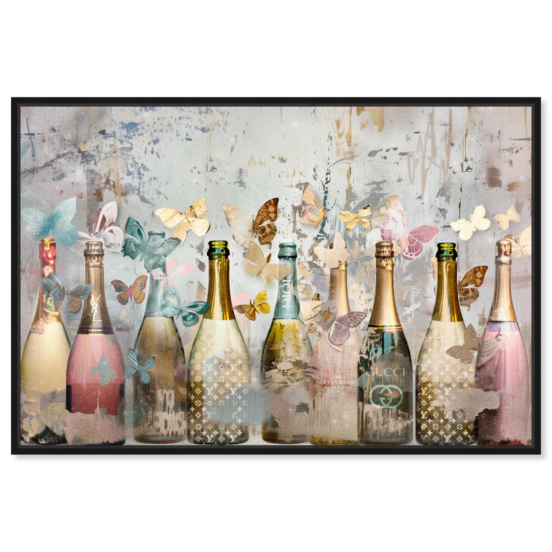 Art Remedy, toile d'art Barcart, H 11 po x l 16 po, Cadre flottant noir