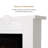 Modern Ember Patton 64" Mantel Package with 42" Electric Fireplace - Works w/ Alexa and Google Asst-94789014