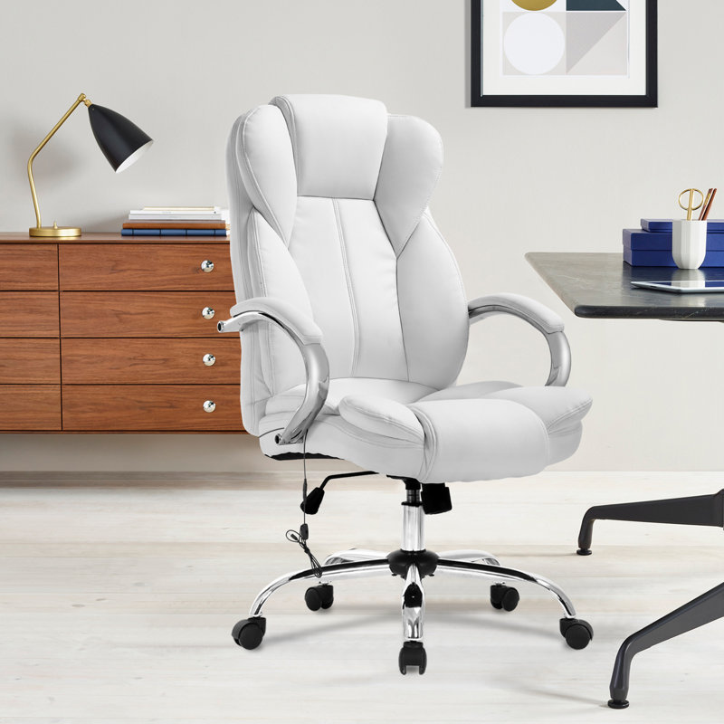 Fauteuil de direction de bureau, Blanc