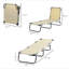 Chaise longue pliante pour l'extérieur, fauteuil de bronzage inclinable de camping à 5 niveaux avec tissu Oxford robuste pour la plage, la cour, le patio, la piscine-1475746525