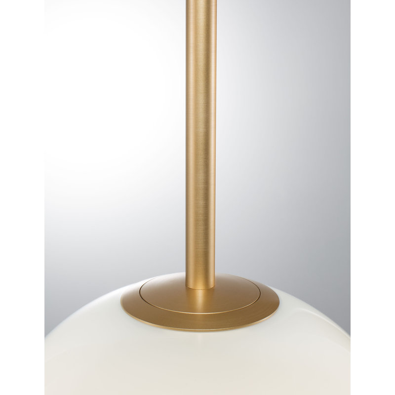 1 - Light Gold Single Pendant
