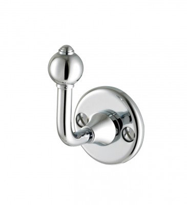 Single Robe Hook, Polished Nickel