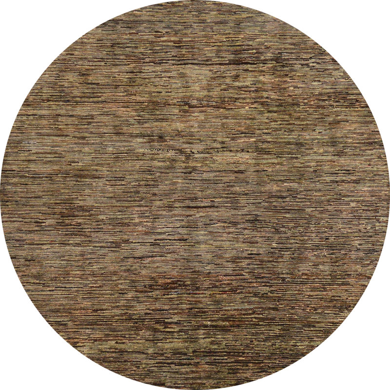 Abstract Indoor Rug, Round 8'