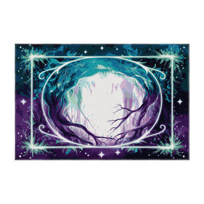Lunar Shadows Indoor And Outdoor Area Rug