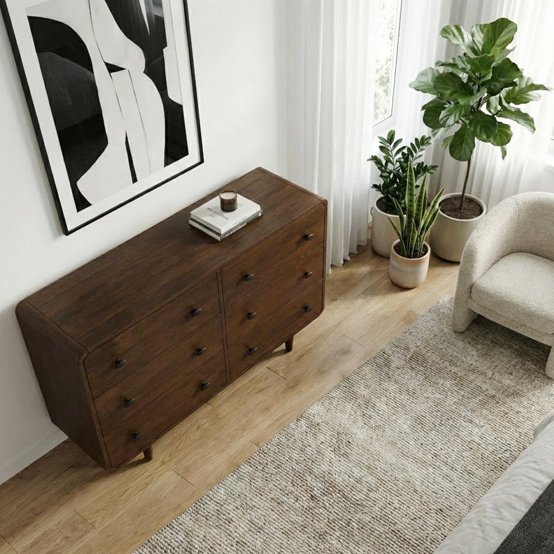 Commode double 6 tiroirs Baus
