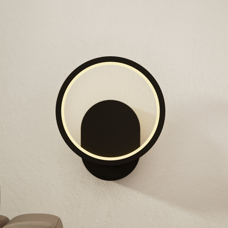 Arismendy LED Dimmable Flush Mounted Sconce