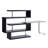 Raceloma Writing Desk With Shelf, Modern And Functional Design For Efficient Workspace Organization-473840728