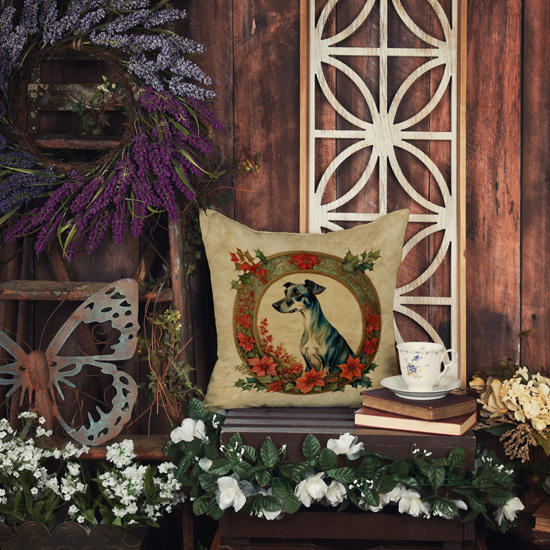 Coussin Christmas, 14 po x 14 po, Carré