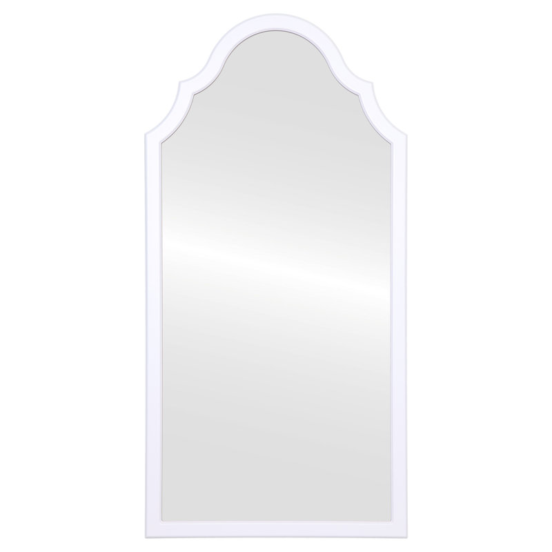 Arch Mirror, 47.38" x 23.38", White